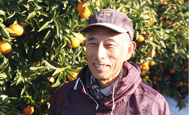 クレメンティン栽培の第一人者・山口さん